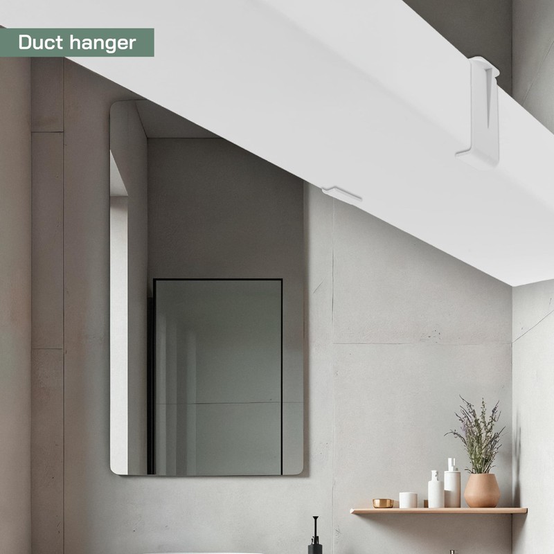 Vent Systems 120 x 60mm Rectangular Duct Handle - Straight