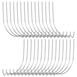 Pack of 30 monkey hooks, picture hangers, picture hooks, monkey hooks for drywall, wooden walls, plaster walls for hanging photos, clocks, mirrors, crafts