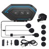 Autbye - Auricular Bluetooth para Motocicleta con MicrFono, Compatible con