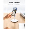 UGREEN 60343 Adjustable Desktop Phone Stand (White)