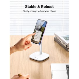 UGREEN 60343 Adjustable Desktop Phone Stand (White)