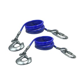 DLLRV Trailer Safety Chains Cables 68 inch for Towing Barï¼12000 Lbs Loading one Pairï¼Two Packï¼