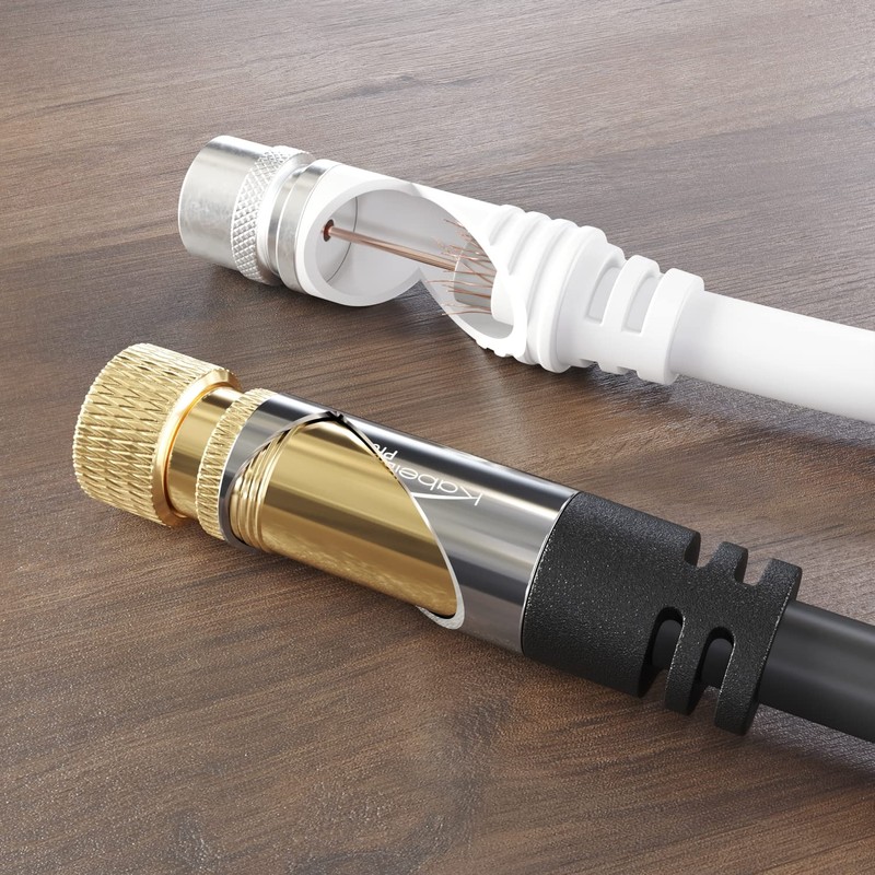 CableDirect – SAT cable, coaxial cable, satellite cable, 90° connectors