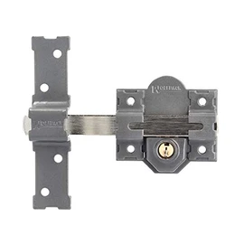 Wolfpack Linea Profesional 3102130 Cerrojo b-6 Llave 2 Lados de 165mm Cilindro Redondo de 50mm, Cranberry