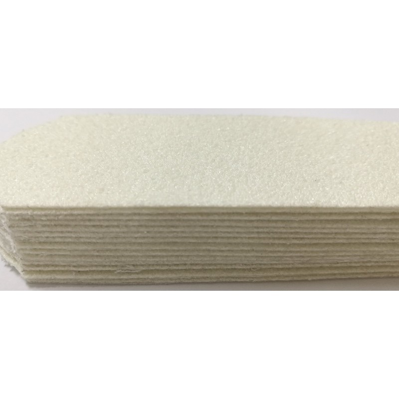 60 GRIT Stainless Steel Pedicure File Refill Pads, 60 Count