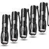 Tactical Flashlights 5 Pack Light Torch Flashlight Brightest LED Flashlight