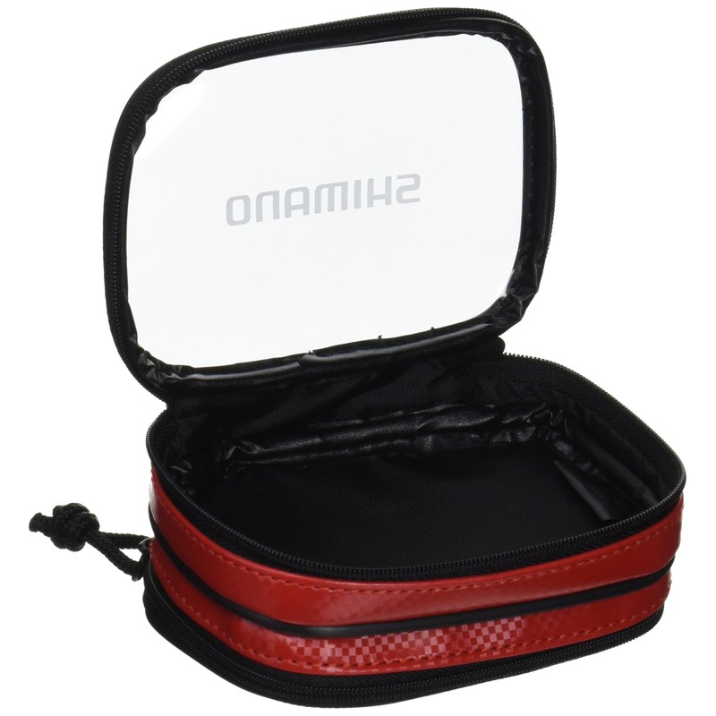 Shimano PC-021I Twin Full Open Pouch, Red