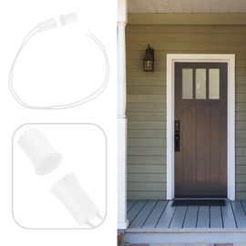 ECSiNG 6pcs Switch Alarm Recessed Wired Magnetic Reed Switch Alarm Embedded Wired Door Sensor Switch Alarm for Home Security Access Control Burglar Alarm Systems, White