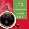 Tim Hortons Decaf Medium Roast Coffee, Single-Serve K-Cup Pods Compatible