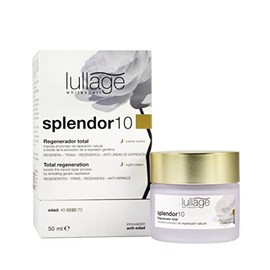 LULLAGE, Splendor 10, Tratamiento Regenerador de Noche 50+ Años, para Pieles Maduras, Anti-edad, Combate Arrugas, Manchas y Líneas de Expresión, 50 ml