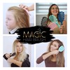 Magic Hair Brush Blue |Professional Flexible Vented Hair Brush For