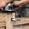 POWERTEC 71529 15-Inch Dovetail Jig System w/Template, Straight Edge Router