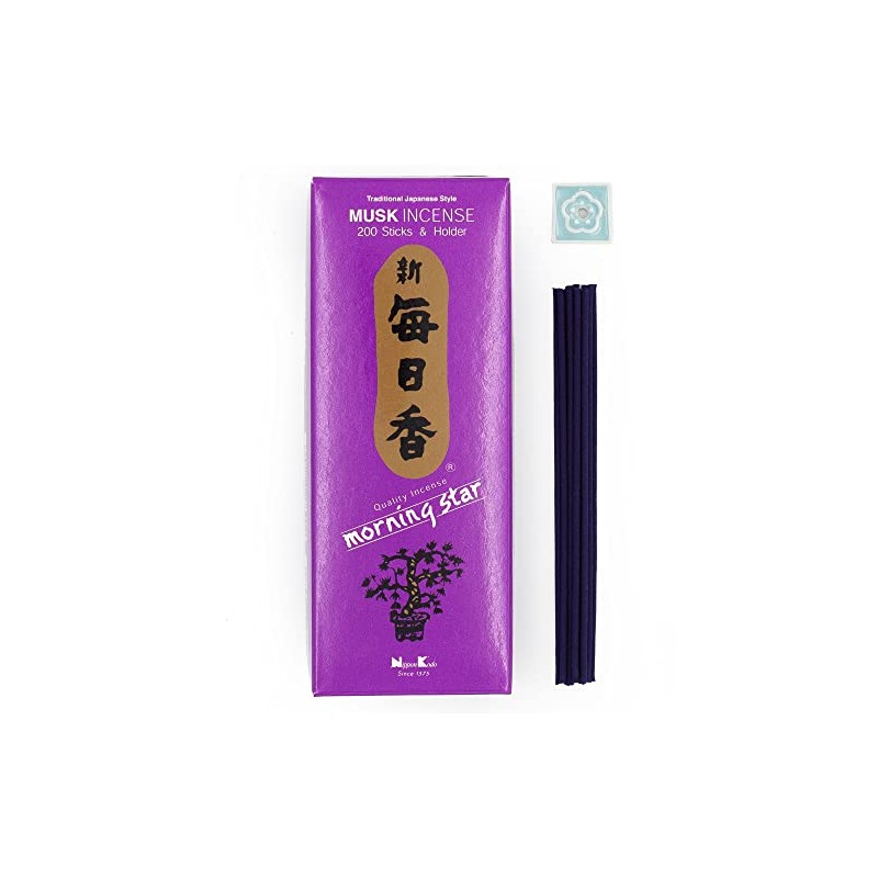 Nippon Kodo Morning Star Musk Japanese Incense - 200 Stick