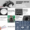 ONEVER Motion Sensor Outdoor Switch PIR, Light Beam Sensing Switch