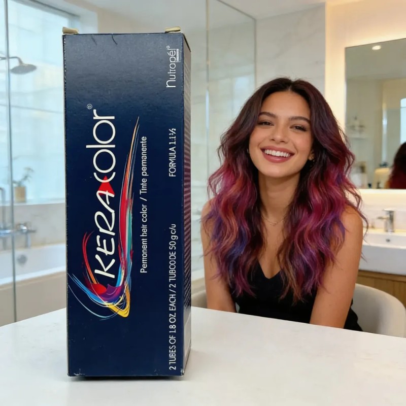 Tintes Keracolor Gama Nacarados Nutrapel 2 Tubos 50 Gr C/u