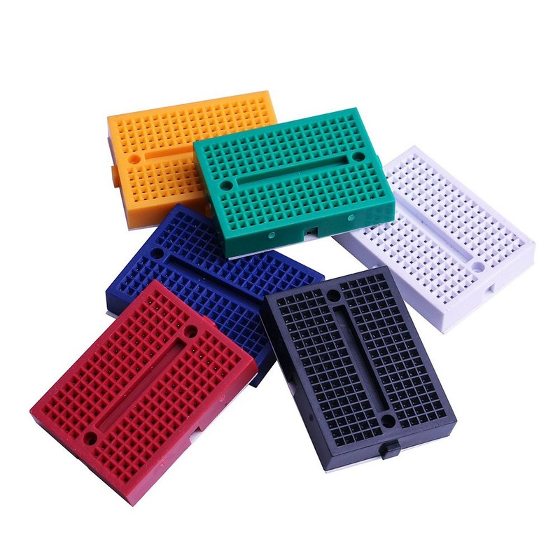 ELEGOO 170 Tie Point Mini Breadboard for Arduino, 6PCS