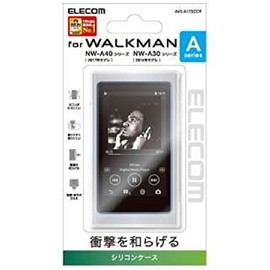 エレコム Walkman A シリコンケース クリア AVS-A17SCCR