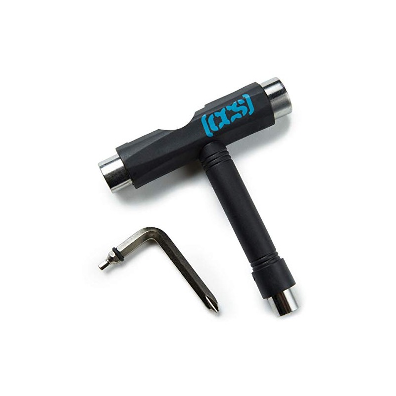 Bones Rollerbones Bearings 16 Pack, Bearing Tool, and a Black