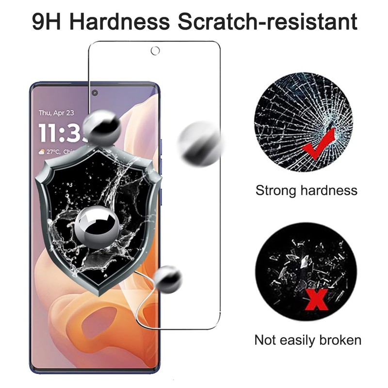 carinacoco 3 Pack Elastic Skin Screen Protector for Motorola Moto