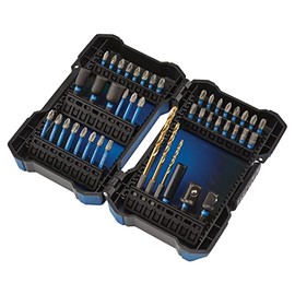 Draper 04931 Impact Rated Screwdriver Bit Set (44 Piece), Blue and Black
