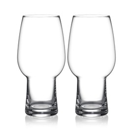 Waterford Craft Brew IPA Glass, Set of 2, 16 oz, Clear