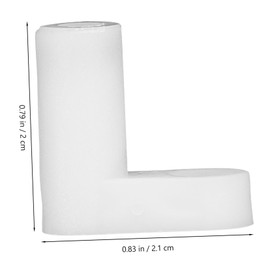 Mipcase 50set Insulated Shape Pcb Standoffs with Screws Mounting of Motherboards and Circuit Boards Insulation for Gaming and Electronics White