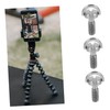 KOMBIUDA 3pcs Ring Mounting Screw for Camera Tripod Stainless Steel