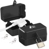 AGT Cable Box: Set of 2 Lockable Power Plug Protection