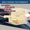 labwork Door Lock Motor Actuator Assembly Replacement for Honda Civic