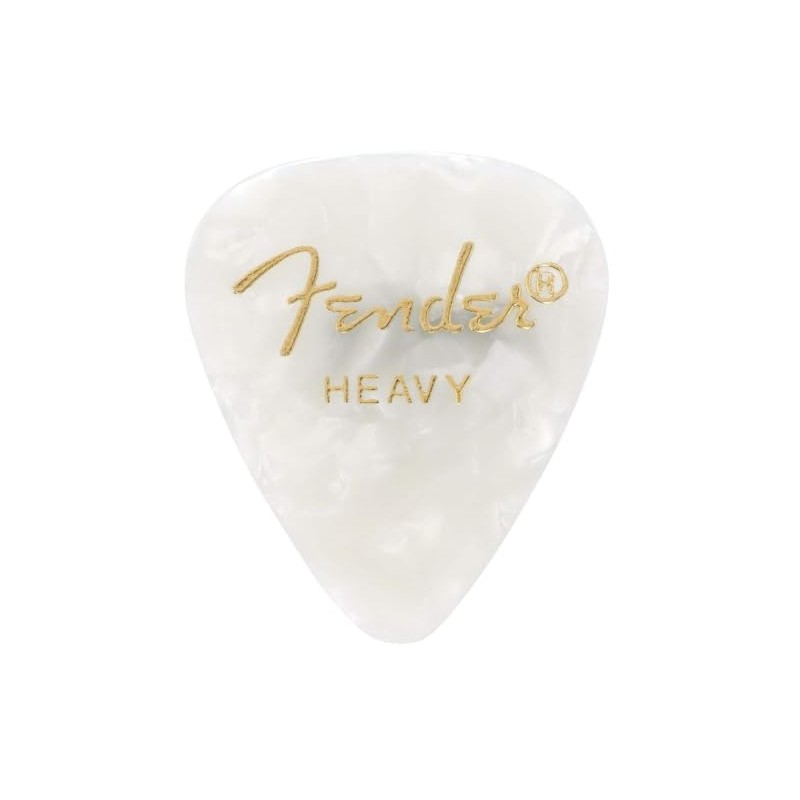 Fender Premium - Púas de guitarra de celuloide 351, color