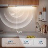 Ascher 15.2inch Under Cabinet Lights, 3000mAh Rechargeable Motion Sensor Light