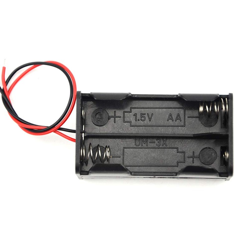 WMYCONGCONG 6 PCS 4 x 1.5V AA Battery Holder Case