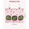 ERKOON Rabbits Hay Bag with 3 Holes, Hanging Hay Feeder