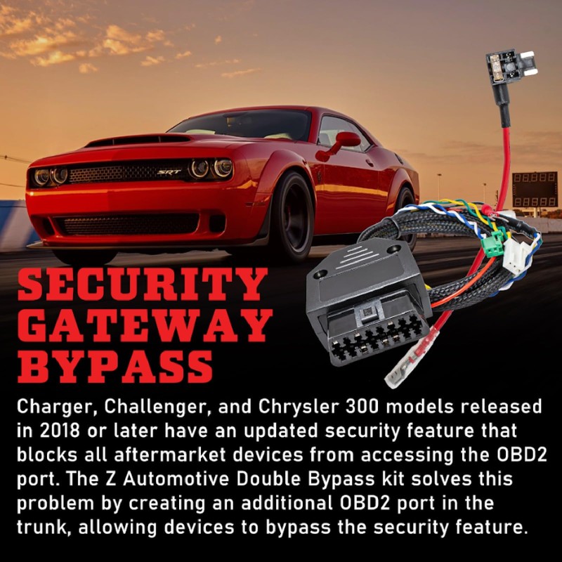 Z Automotive Double Bypass fits 2015 2022 Charger Challenger Chrysler