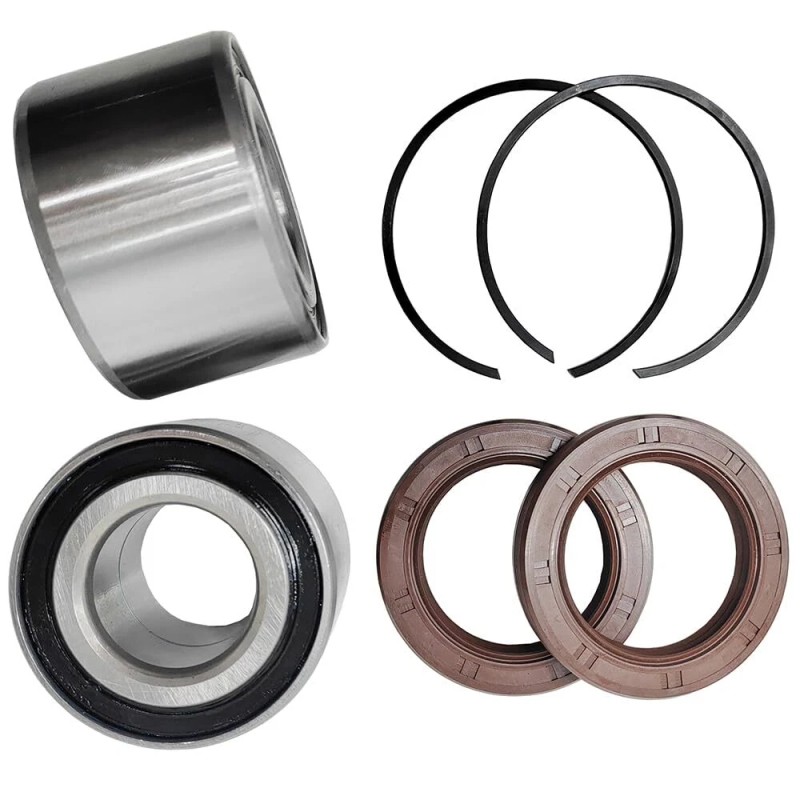 JINFANNIBI Front Rear Wheel Bearings & Seals Kit Set for