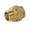 HOME-FLEX1 in. CSST x 1 in. MIPT Brass Male Adapter