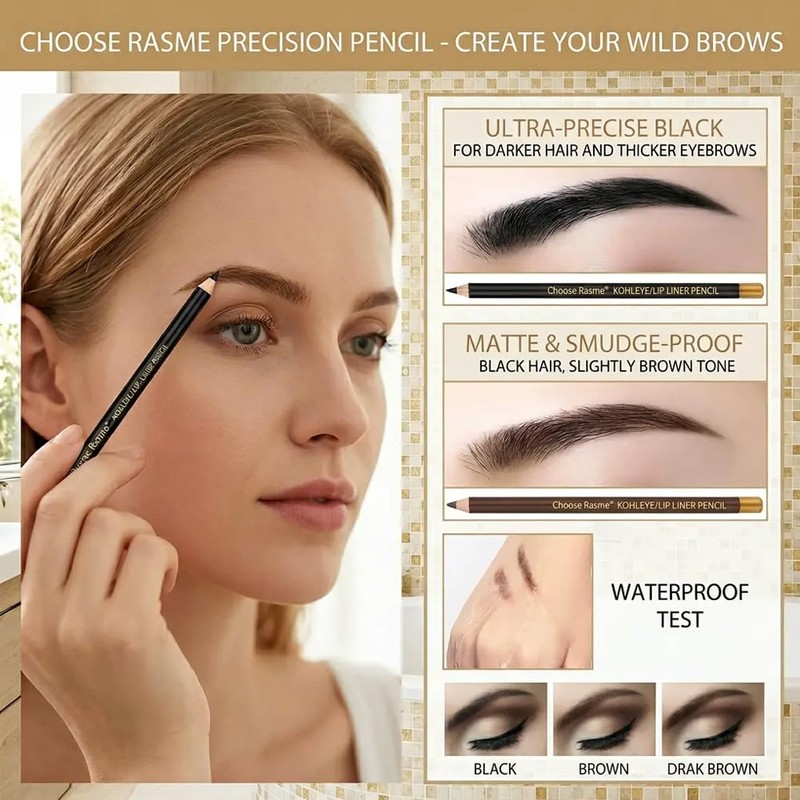 4 Pack Dual-Ended Microblading Eyebrow Pen With Ultra Fine Brush