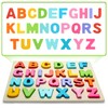 Wooden Puzzles for Toddlers, ABC Alphabet Puzzle, Learning Toys, Preschool