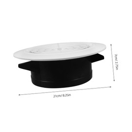 Outanaya Adjustable Abs Exhaust Vent Cover for Indoor Air Ventilation Durable Wall Ceiling Grille for Kitchen Living Room and Bedroom Efficient Air Exchange System