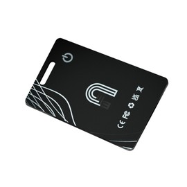 Wallet Tracker Card, Wireless Charging Wallet Finder, iOS Only, Waterproof Mini Card Locator for Wallet, Luggage, ID Card