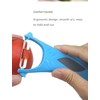 Plastic Double Headed Peeler, Kitchen and Household Fruit Peeler, Thickened