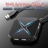 10-in-1 USB HUB Dock Station,USB Audio Adapter for PC, Laptops,