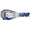 100% Armega Off-Road Goggle (Blue - Clear Lens)