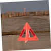 ULTECHNOVO 1 Set Safety Reflective Emergency Triangle Sturdy Car Road