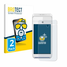 BROTECT 2 x Anti-Glare Screen Protectors Compatible with Pax A920 Matte Anti-Reflective Anti-Fingerprint
