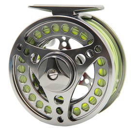 ANGLER DREAM Fly Fishing Reel wih Line Combo WF 5WT Fly Reel Preloaded Fly Line spool 5/6WT Fly Reel