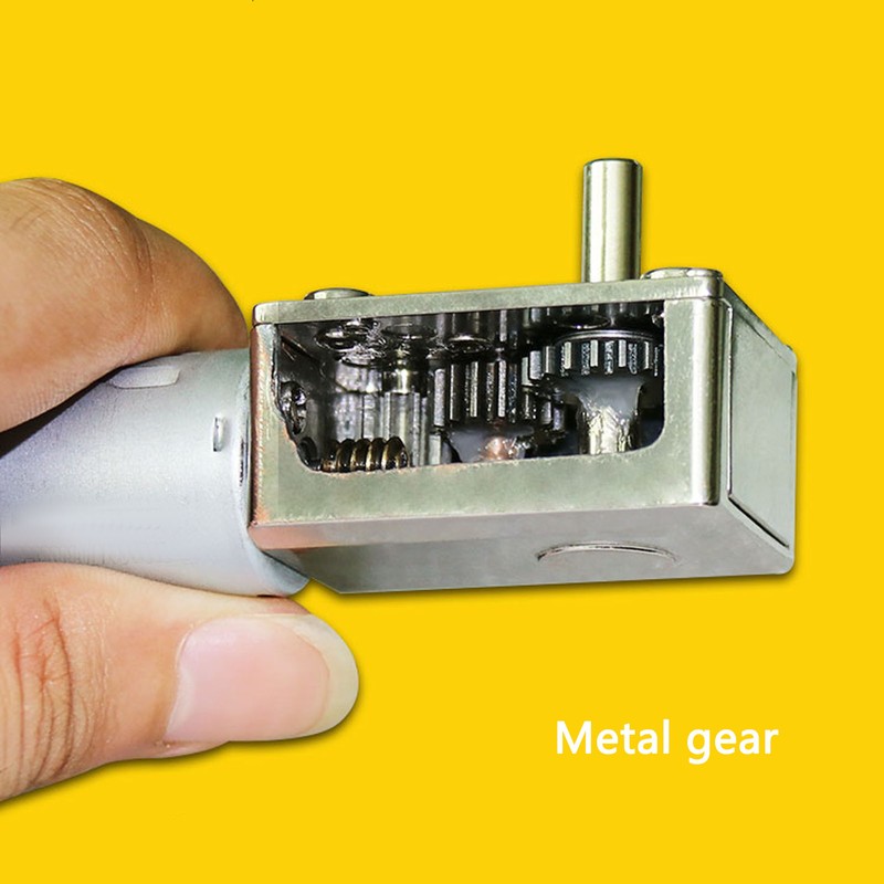 Worm Gear Motor Self Locking Reversible High Torsion Adjustable Speed