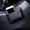 Car Side Pocket Organizer,PU Leather Car Pocket Seat Side Bag