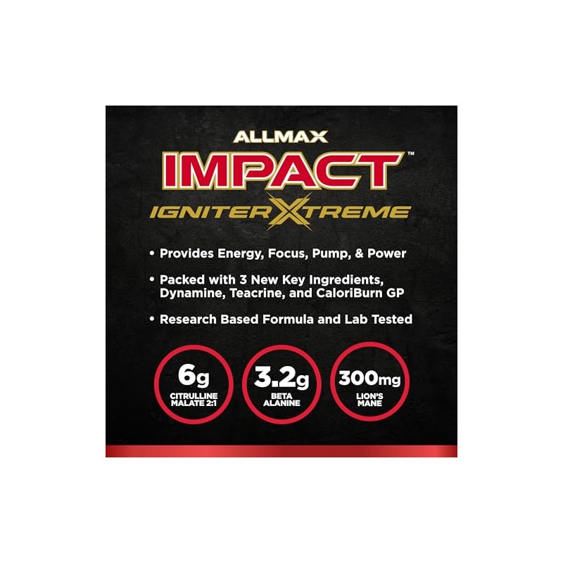 ALLMAX Nutrition | Impact Igniter Extreme | 360 gr |