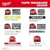 Milwaukee Tool 48-22-1435E 35Ft Stud Tape Measure With Engineer's Scale